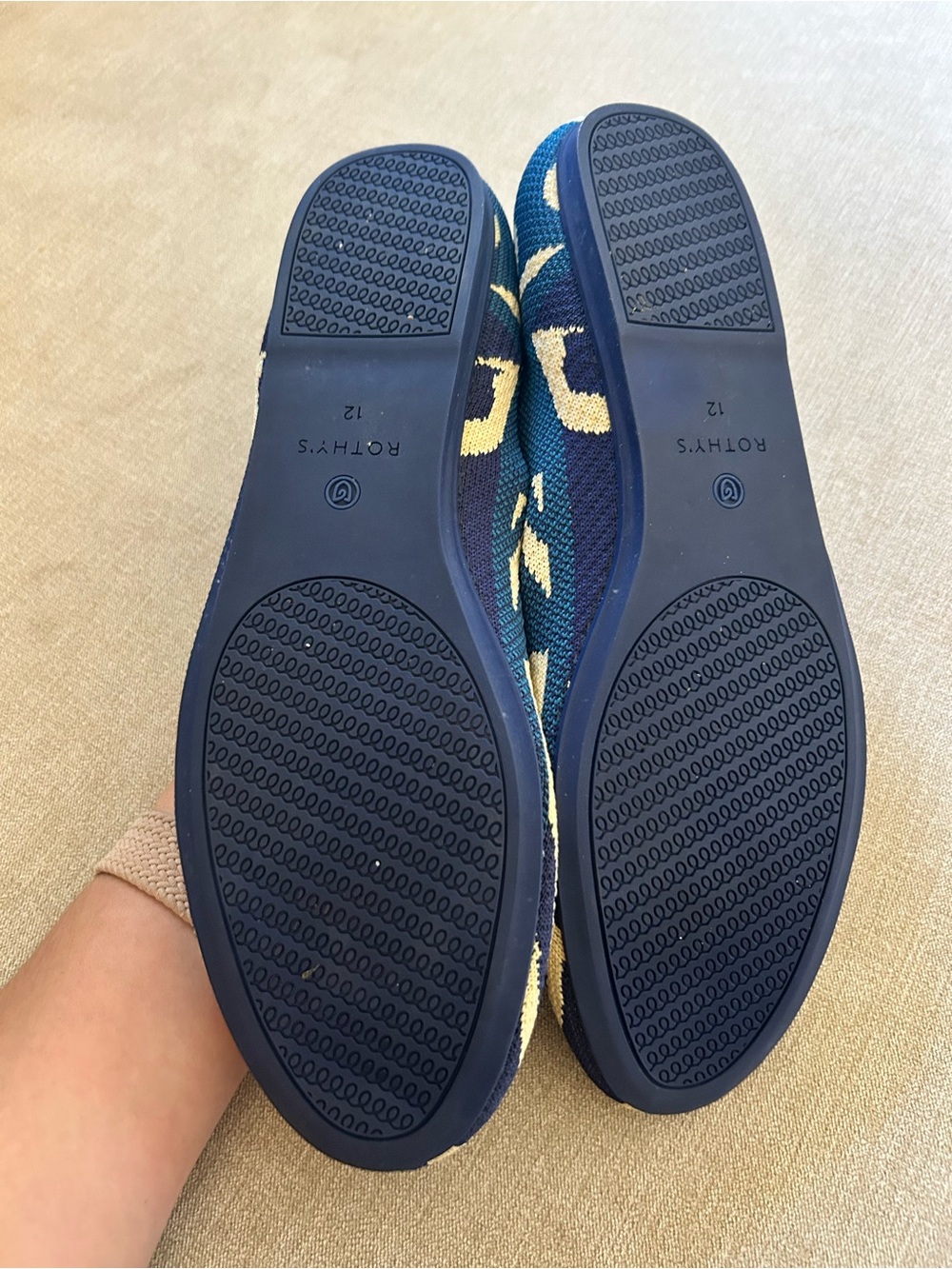 Rothy’s Moroccan Blue Flats - Picture 5 of 6